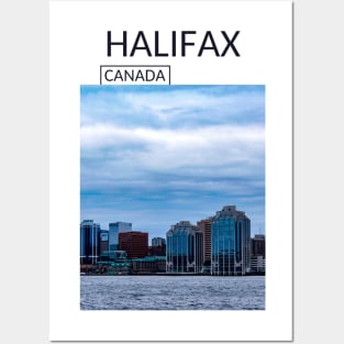 Halifax Nova Scotia Canada Skyline Cityscape Gift for Canadian Canada Day Present Souvenir T-shirt Hoodie Apparel Mug Notebook Tote Pillow Sticker Magnet Posters and Art